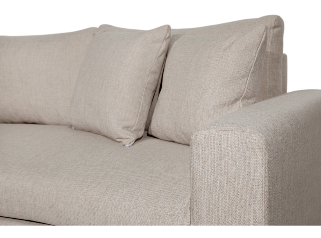 Canapé d'Angle MARIA Réversible et Convertible avec Coffre en tissu
