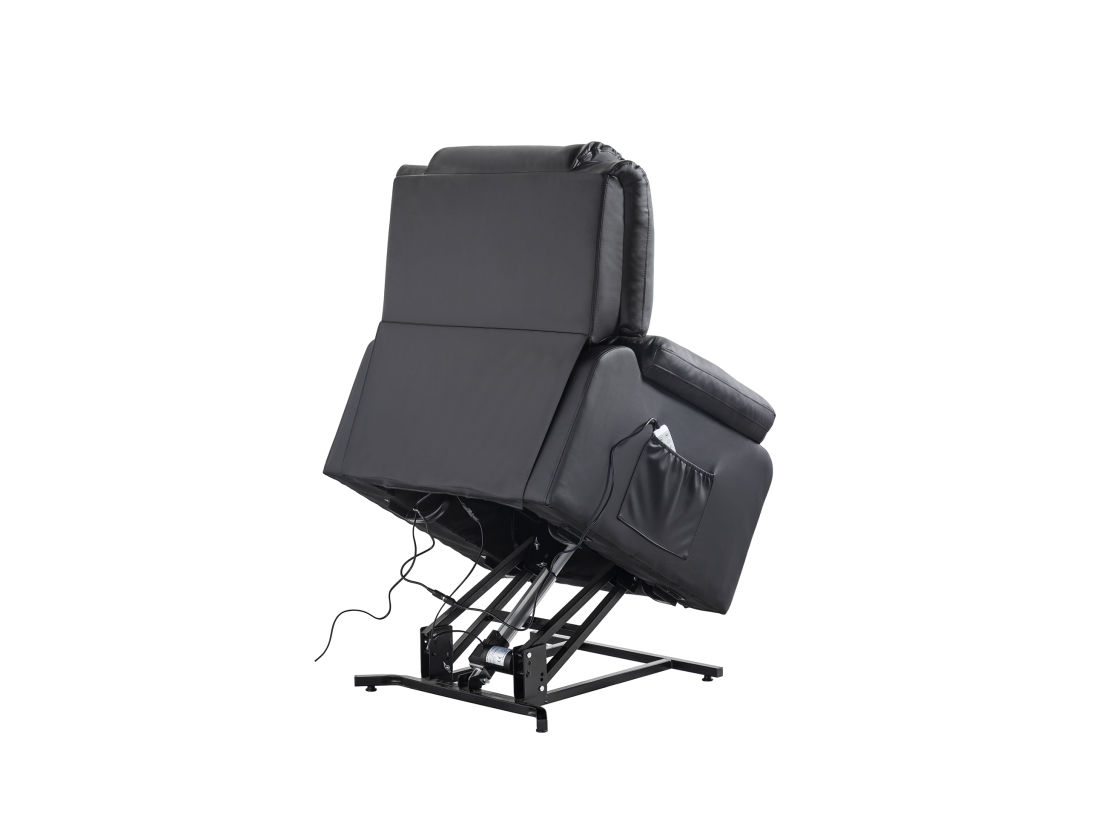 Chaise Longue Fox CBC106 - Reclinable, Rembourrée Simili Cuir - Pour Pêche, Détente, Camping