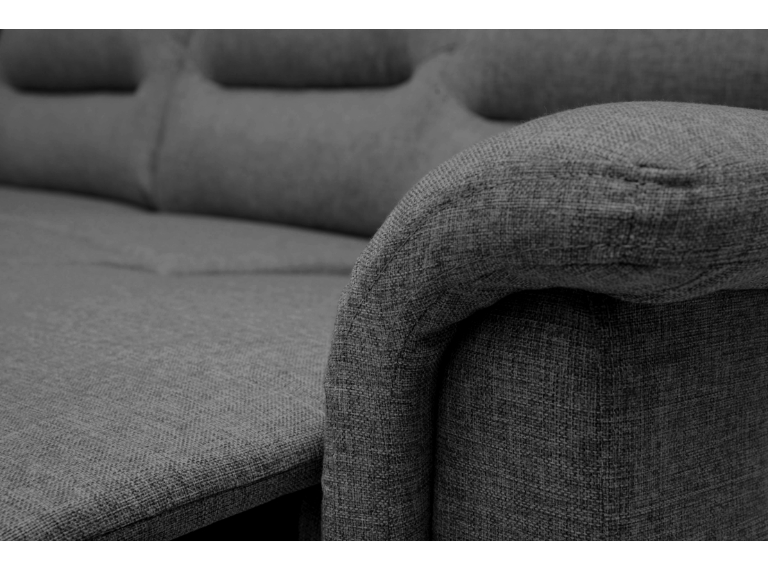 RELAXXO - Ensemble canapés relax manuels LÉON 3 + 2 places en tissu