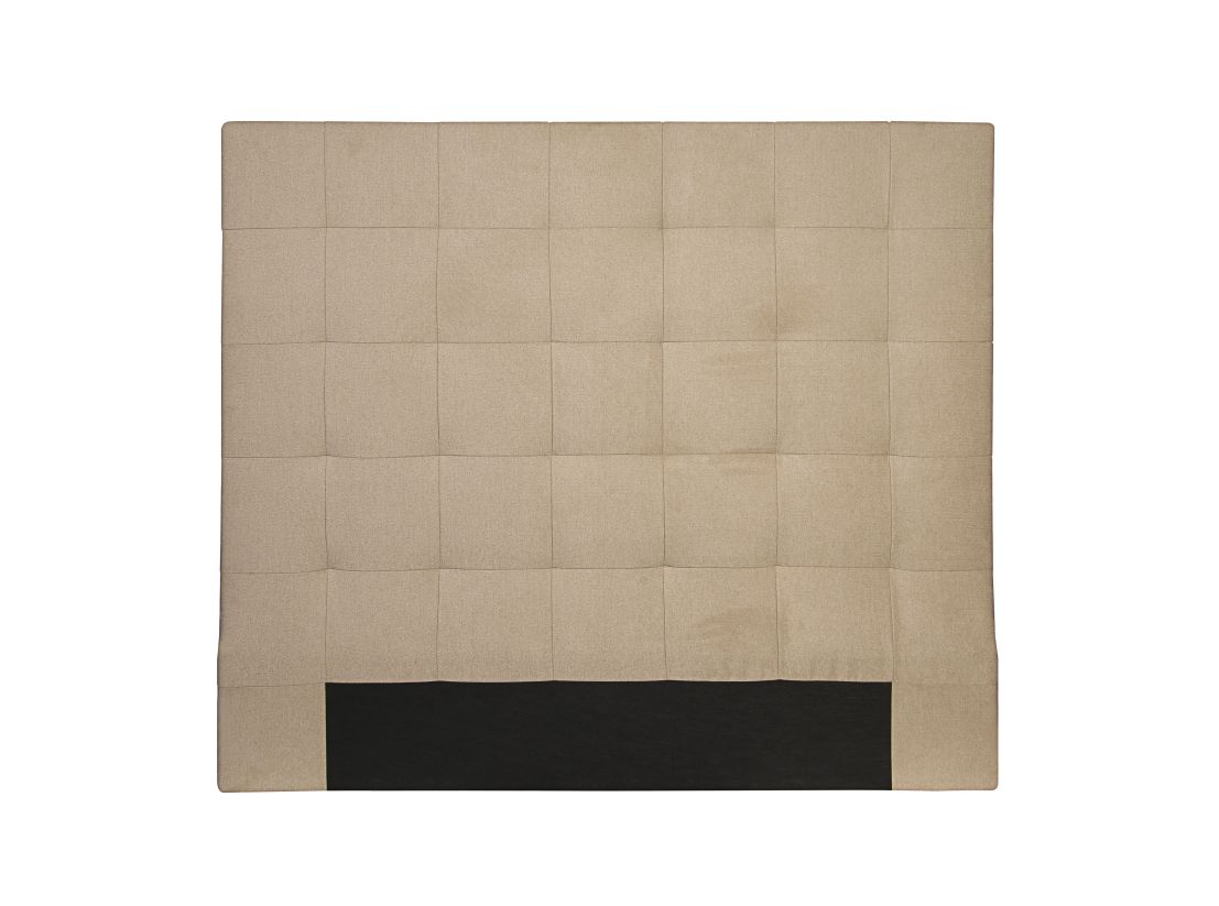 Tête De Lit Capitonnée 140 Cm - Tissu Bouclette Blanc - Style Scandinave - Livrée Montée - Éco-responsable - 7