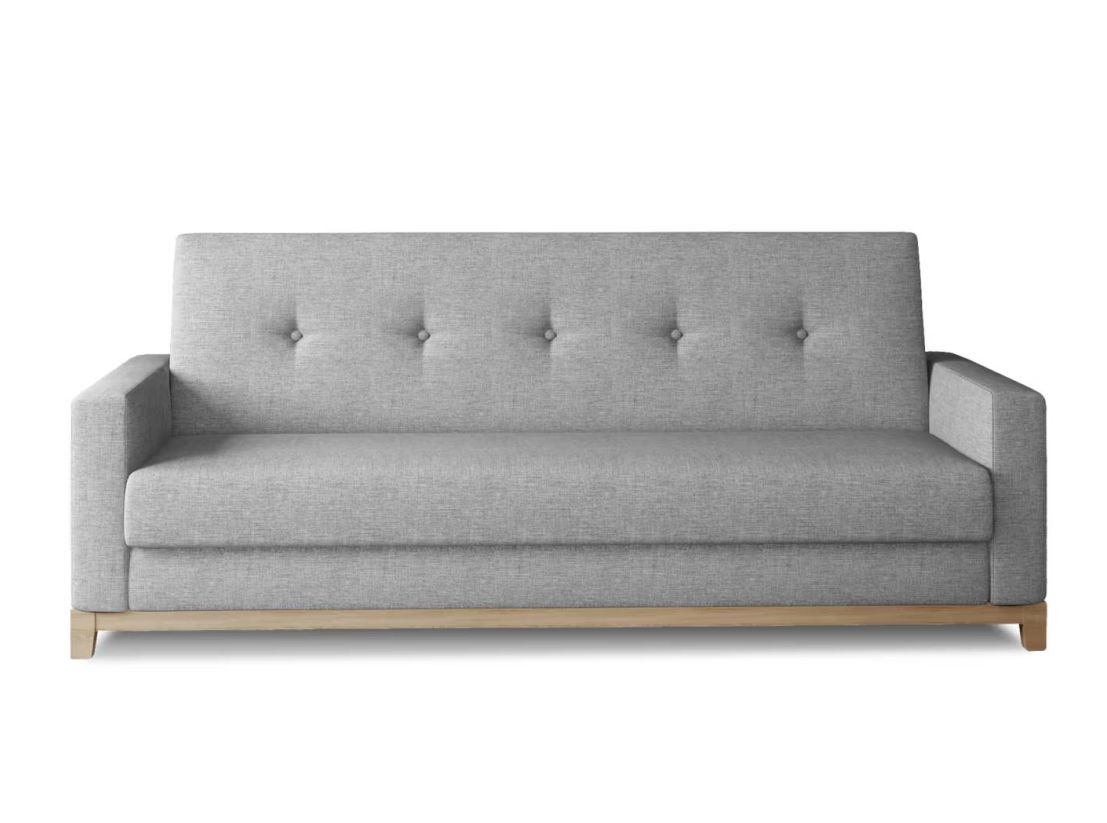 Canapé convertible 3 places LAMIA en tissu