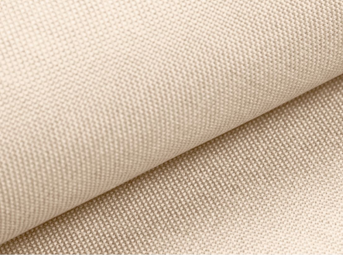 Canapé convertible express 3 places AGATHE couchage quotidien 140x190cm sans accoudoirs en tissu