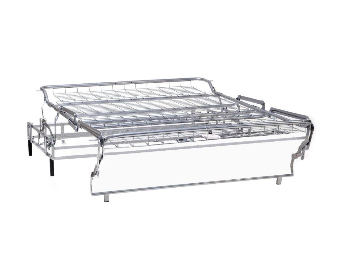 Canapé SILVIO convertible express 3 places couchage quotidien 160x190cm en tissu - épaisseur matelas 13cm