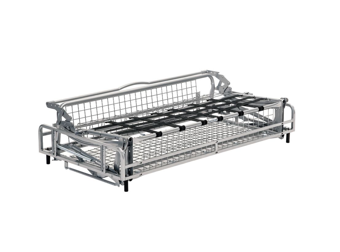 Canapé MIKA convertible express 3 places couchage quotidien 140x190cm en tissu - épaisseur matelas 14cm