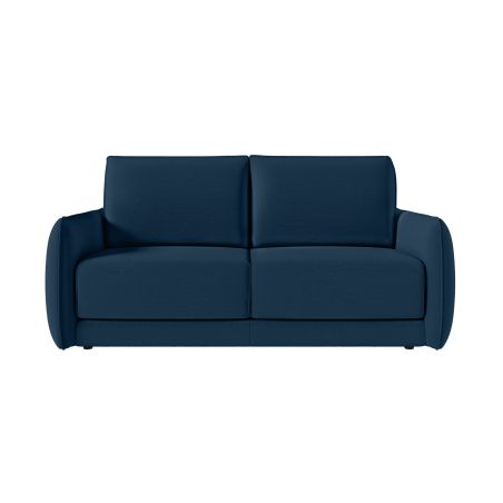 Canapé DARIO convertible express 3 places couchage quotidien 160x190cm en tissu - épaisseur matelas 14cm