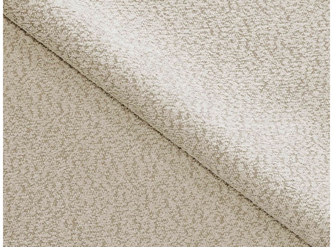 Canapé d'angle convertible MARLO 4 places en tissu chenille