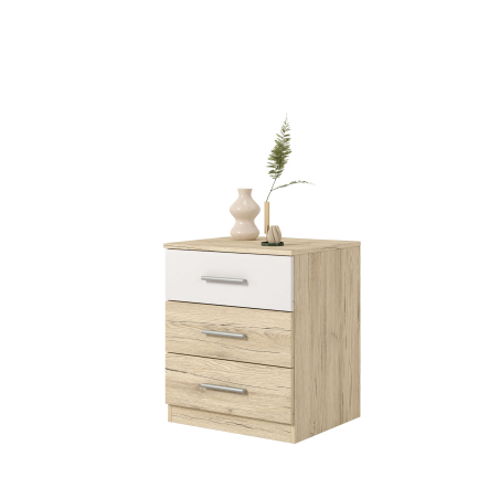 Table de chevet 3 tiroirs ORION