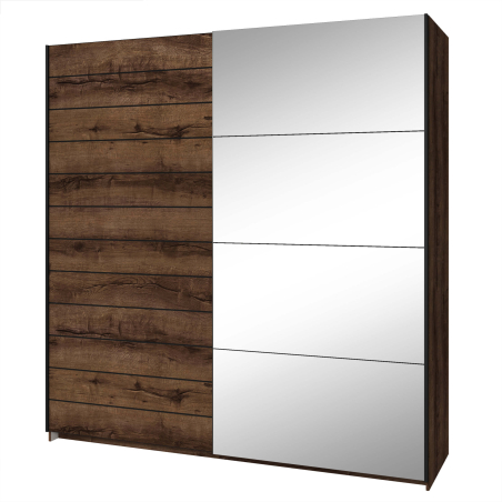 Armoire 2 portes ORION avec miroir 200 cm