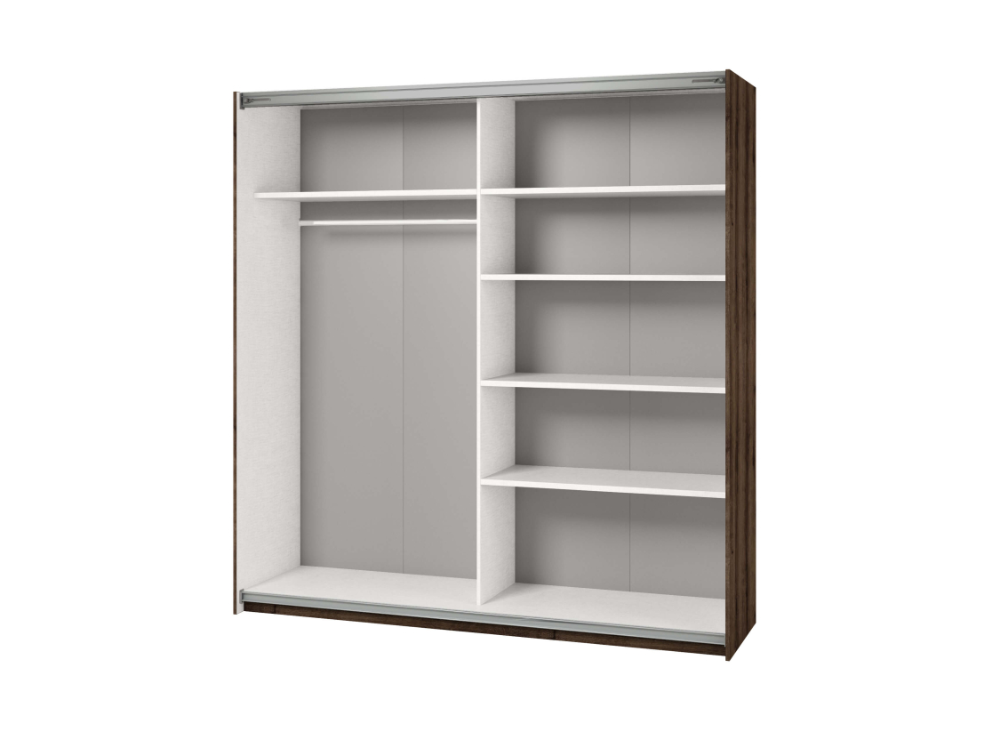 Armoire 2 portes ORION avec miroir 200 cm