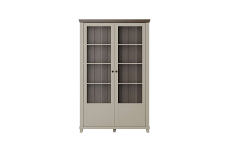 Vitrine VOLTERRA avec 2 portes vitrées