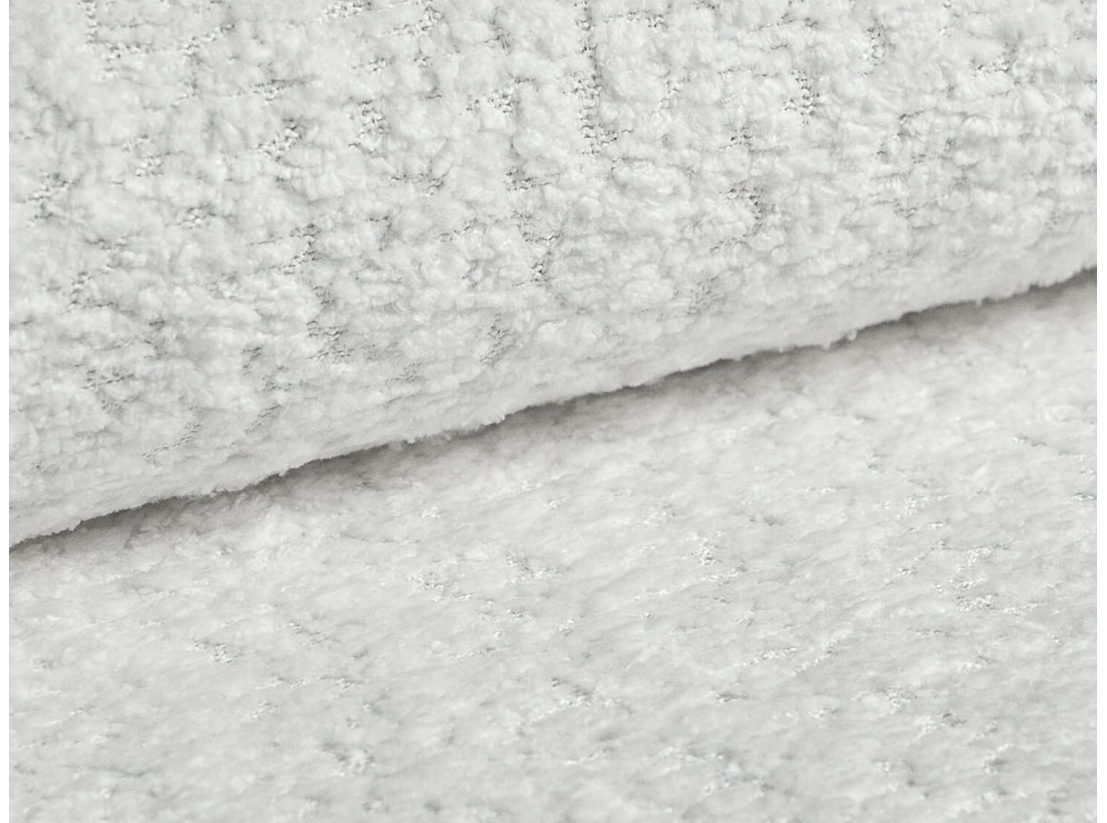 Canapé d’angle BARDOT – Tissu bouclette – Max réversible, convertible 5 places