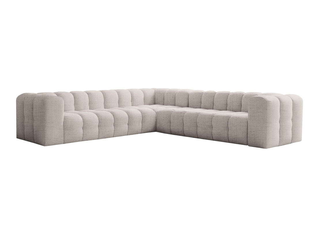 Canapé d’angle MILOE – Tissu – Angle réversible 6 places