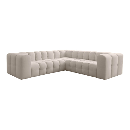 Canapé d’angle MILOE – Velours – Réversible 4 places