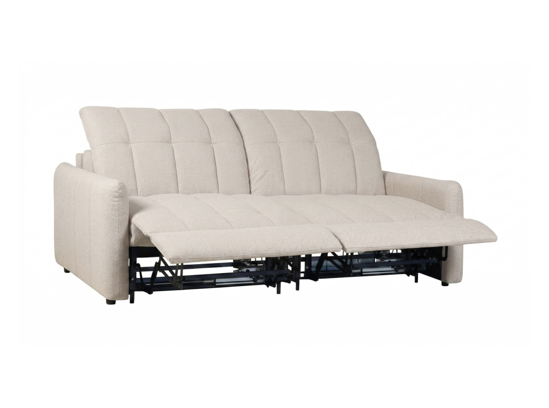 Canapé ROMA – Tissu – Convertible express et relax électrique 2 places