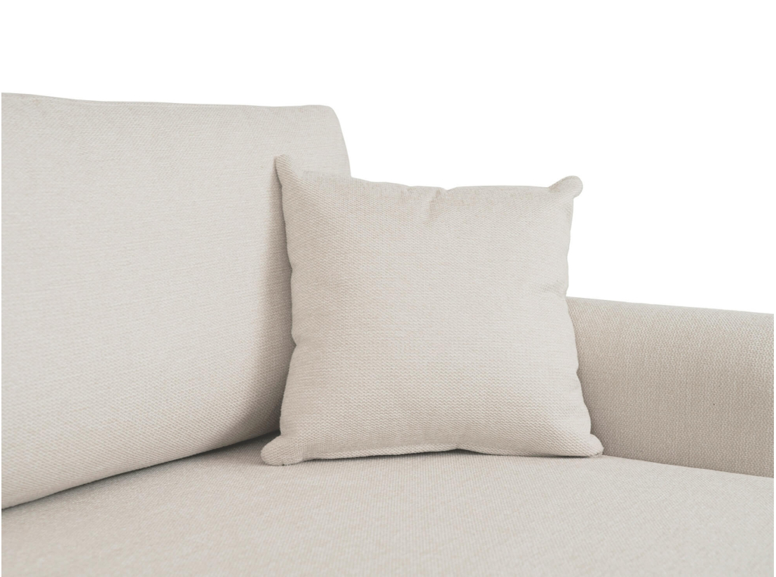 Canapé d’angle VERA – Tissu – Convertible réversible avec coffre de rangement