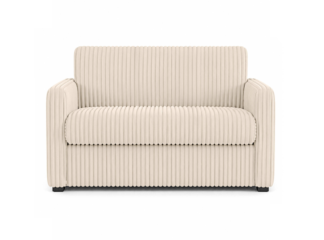 Fauteuil AGATHE convertible express couchage quotidien 100x190cm en velours côtelé épais