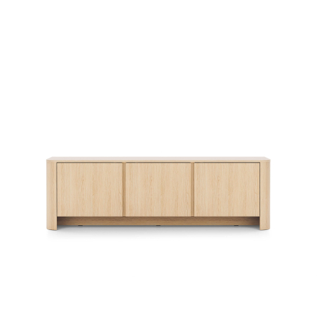 Meuble TV SAVIO - 3 portes de rangement