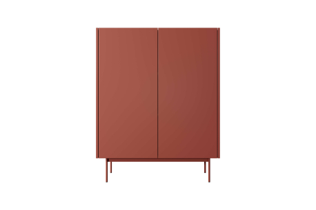 Buffet haut VIVARO- 2 portes, 4 étagères