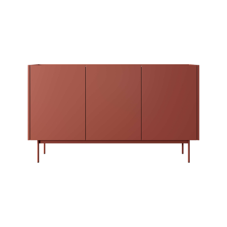 Buffet bas VIVARO- 3 portes et 6 étagères