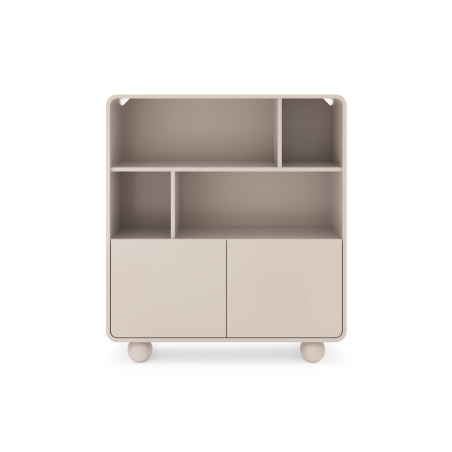 Buffet haut ALBA –  2 portes et 4 niches de rangement