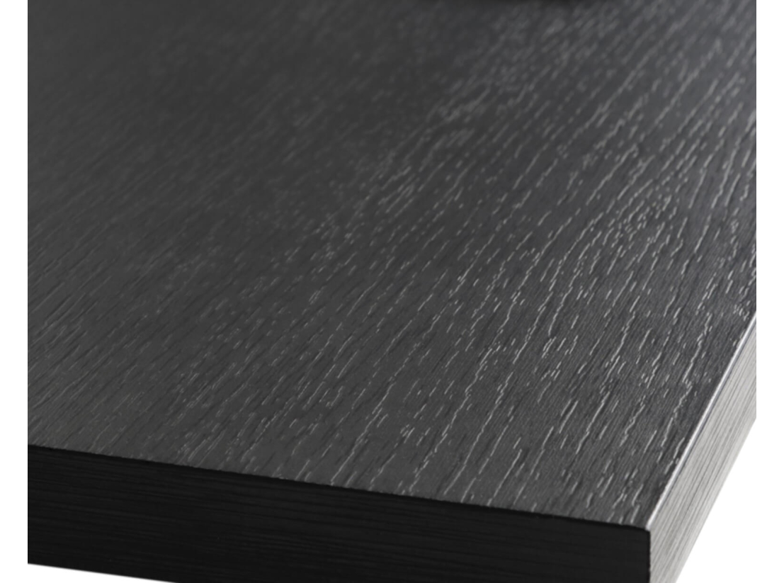Table basse VARENA  – Rangements intégrés (2 tiroirs, 1 étagère)