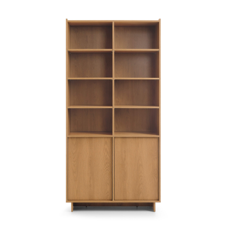Bibliothèque CASSARA – 2 portes et 12 étagères