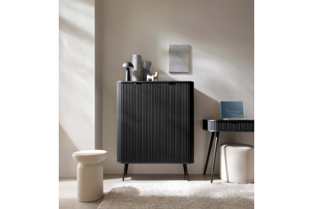 Buffet haut VELINA – 2 portes et 6 étagères
