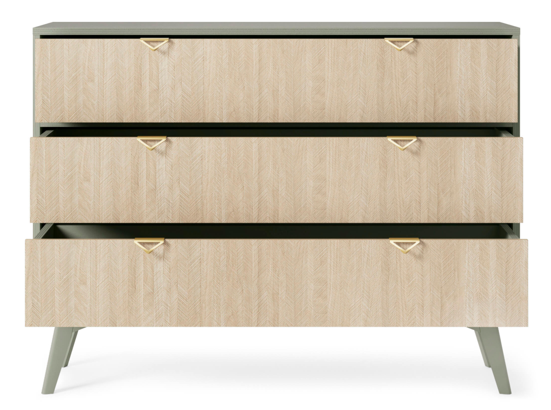 Commode MUSEO –  3 tiroirs de rangement