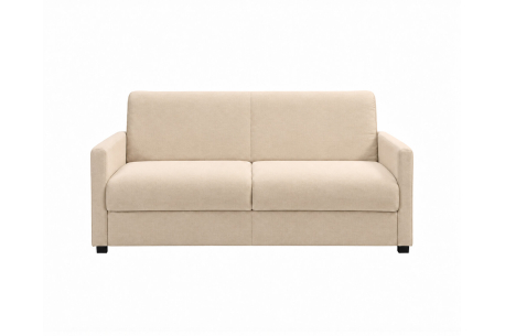 Canapé convertible AGATHE CONFORT 3 places – Tissu – Couchage express 140×195
