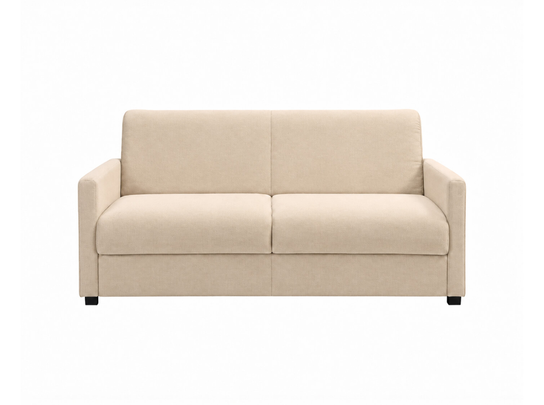 Canapé convertible AGATHE CONFORT 3 places – Tissu – Couchage express 140×195