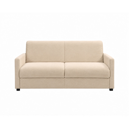 Canapé convertible AGATHE CONFORT 3 places – Tissu – Couchage express 140×195