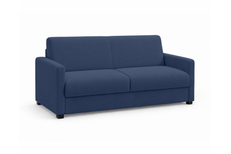 Canapé convertible AGATHE CONFORT 3 places – Tissu – Couchage express 160×195
