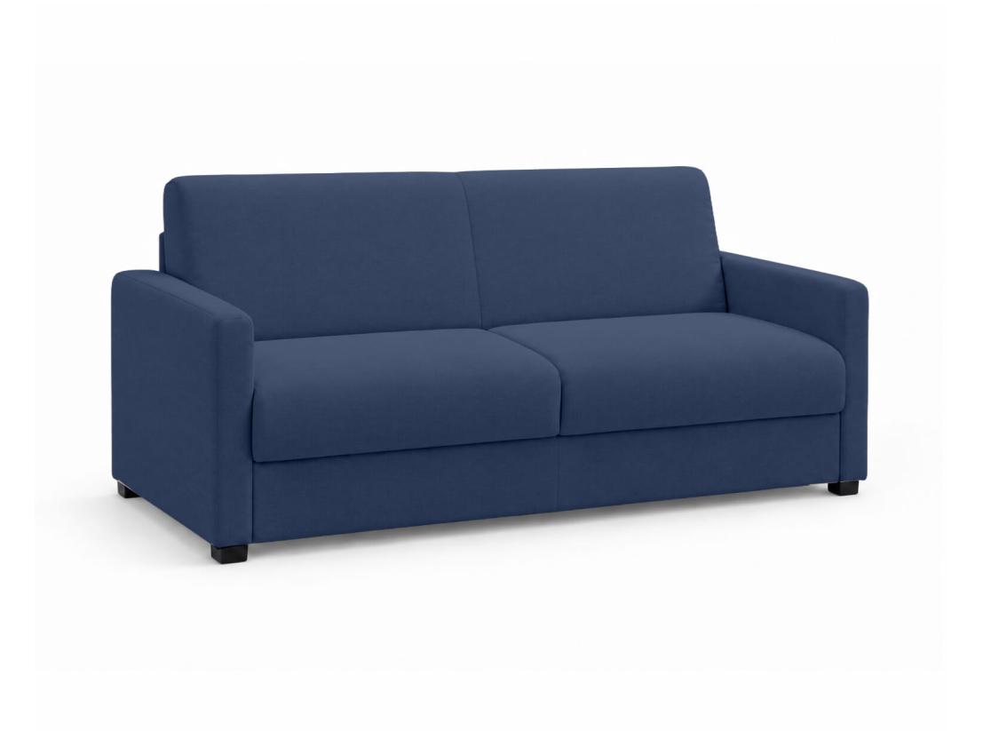 Canapé convertible AGATHE CONFORT 3 places – Tissu – Couchage express 160×195